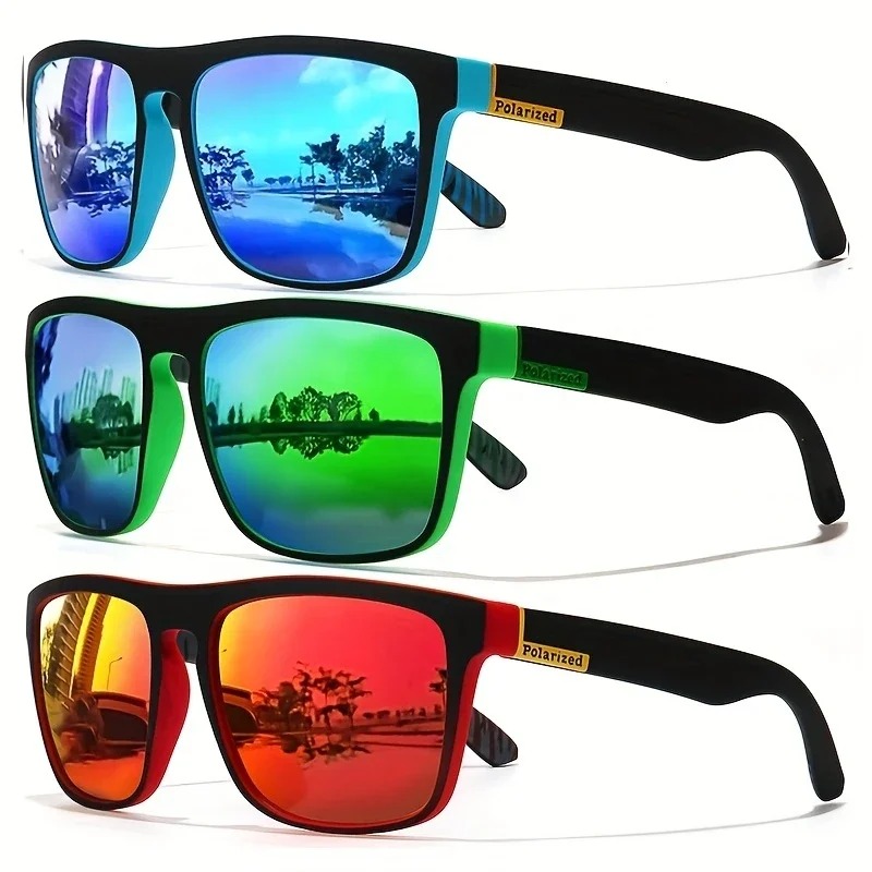 Fishing Sunglasses Polarized - Óculos de Sol Polarizados Vintage Quadrados