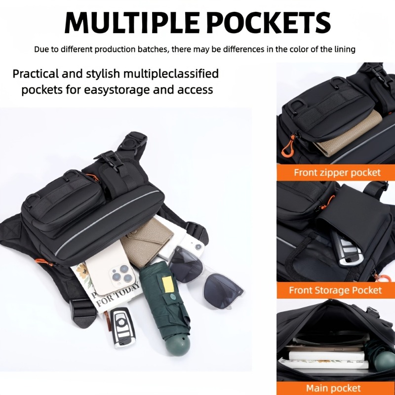 Bolsa tática masculina para pe - Fishing Vest avaliação e preço