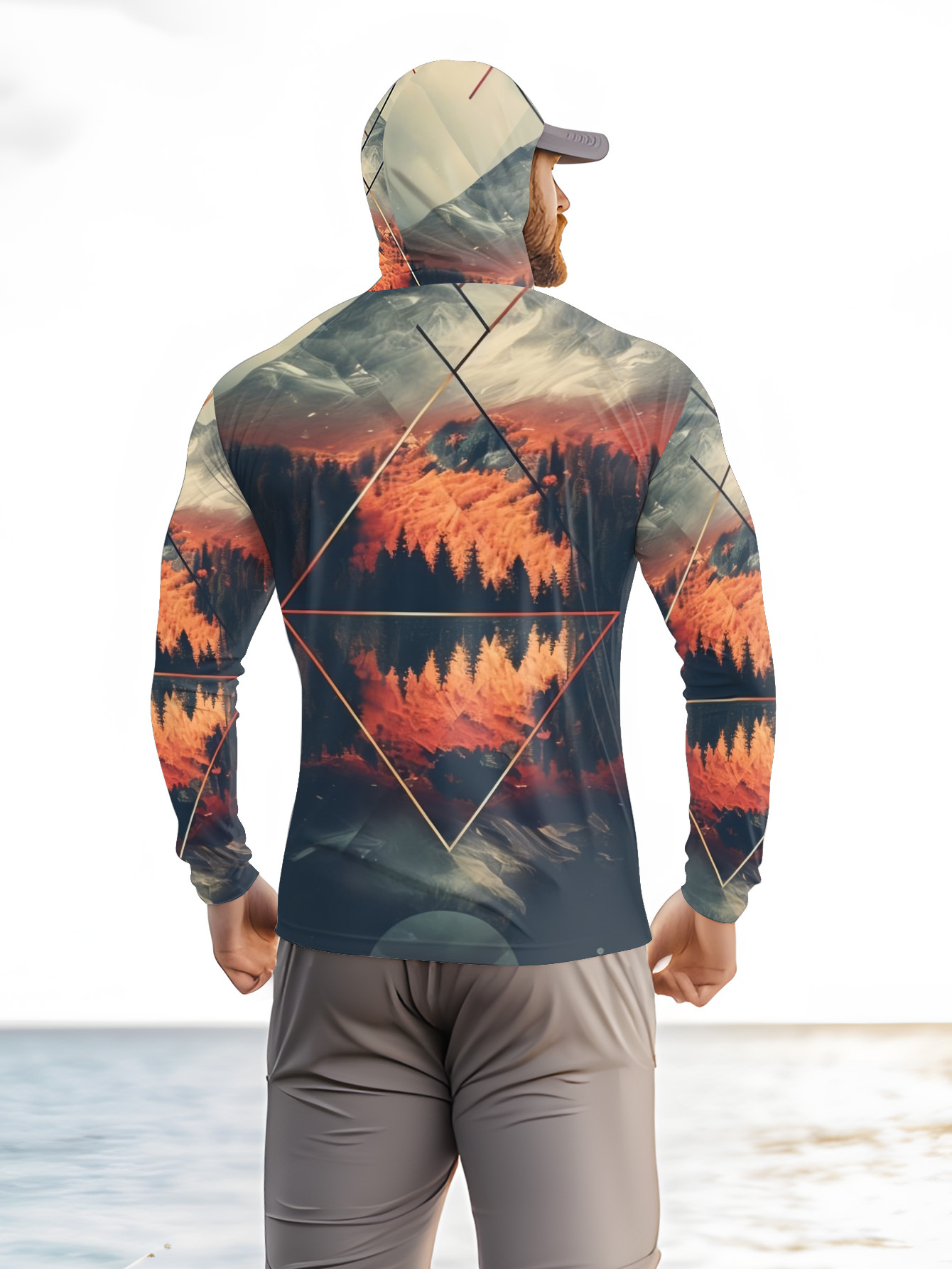 Camiseta de Pesca Masculina pa - Fishing Hoodie avaliação e preço