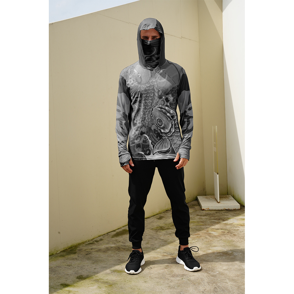 Camisas de Pesca Masculinas co - Fishing Hoodie avaliação e preço