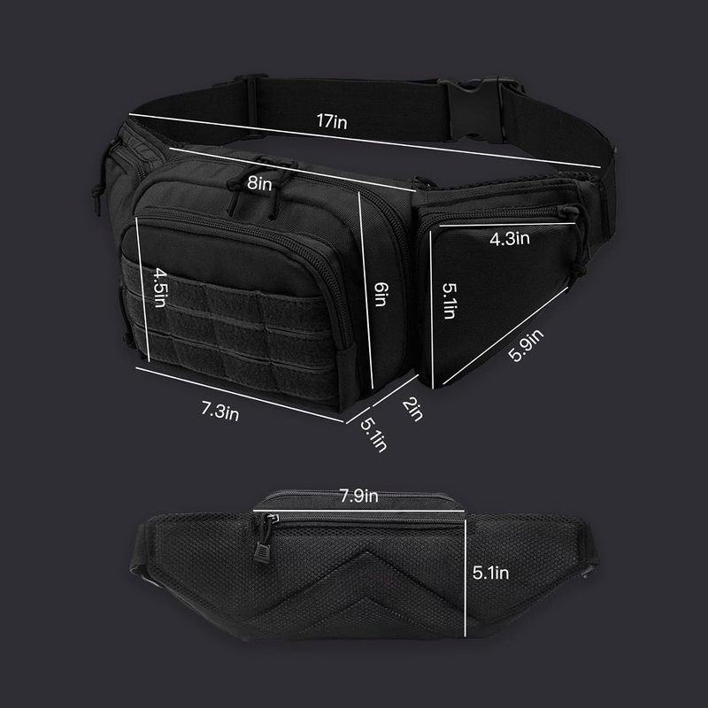 Bolsa de Cintura Oxford 600D c - Fishing Belt avaliação e preço