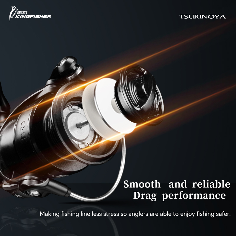Carretilha de Pesca TSURINOYA  - Kastking Reel Zephyr avaliação e preço