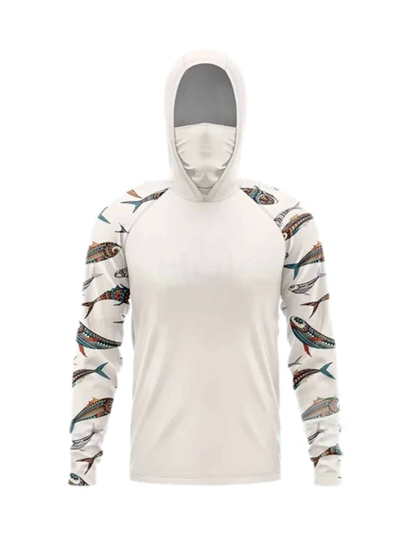 Camisa de Pesca Masculina com  - Fishing Hoodie avaliação e preço