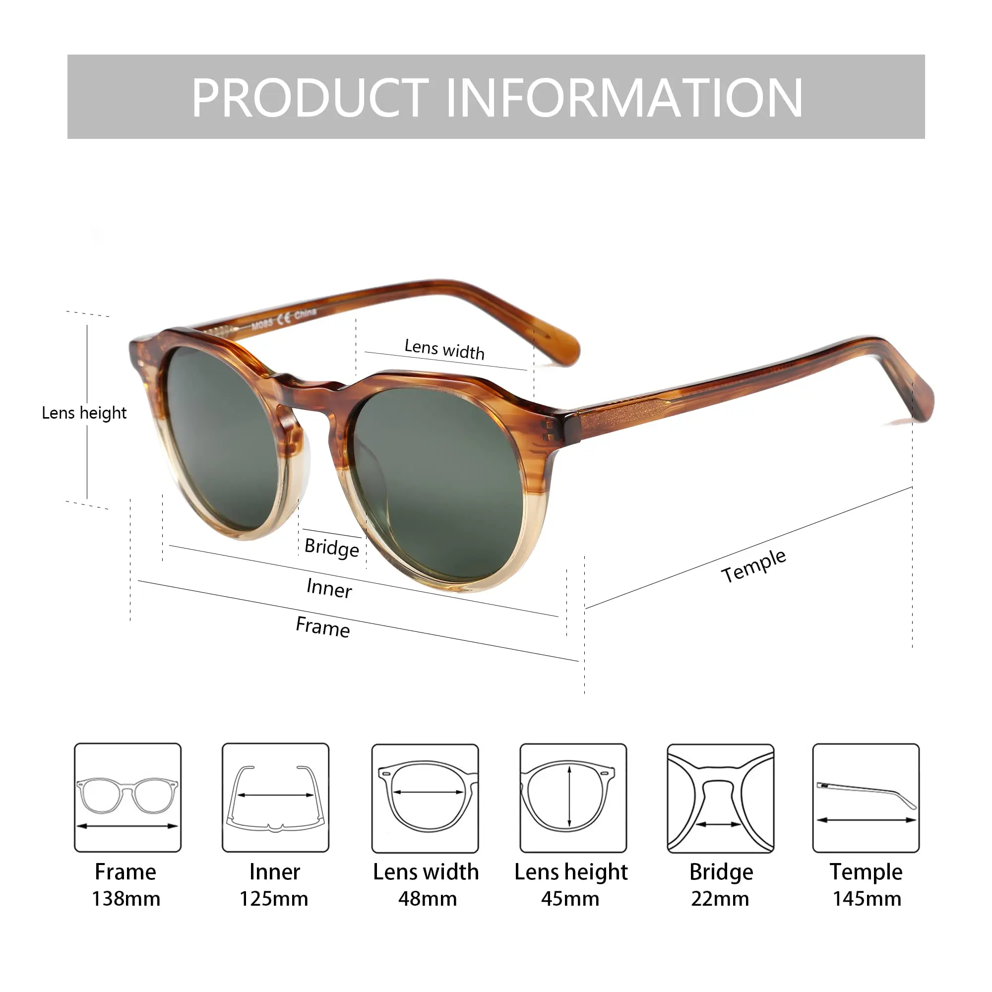 BLUEMOKY Óculos de sol polariz - Fishing Sunglasses Polarized avaliação e preço