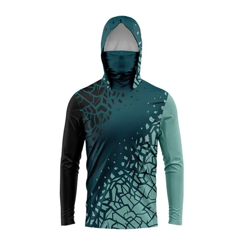 Camisa de pesca MALFC com capu - Fishing Shirt Uv Protection avaliação e preço