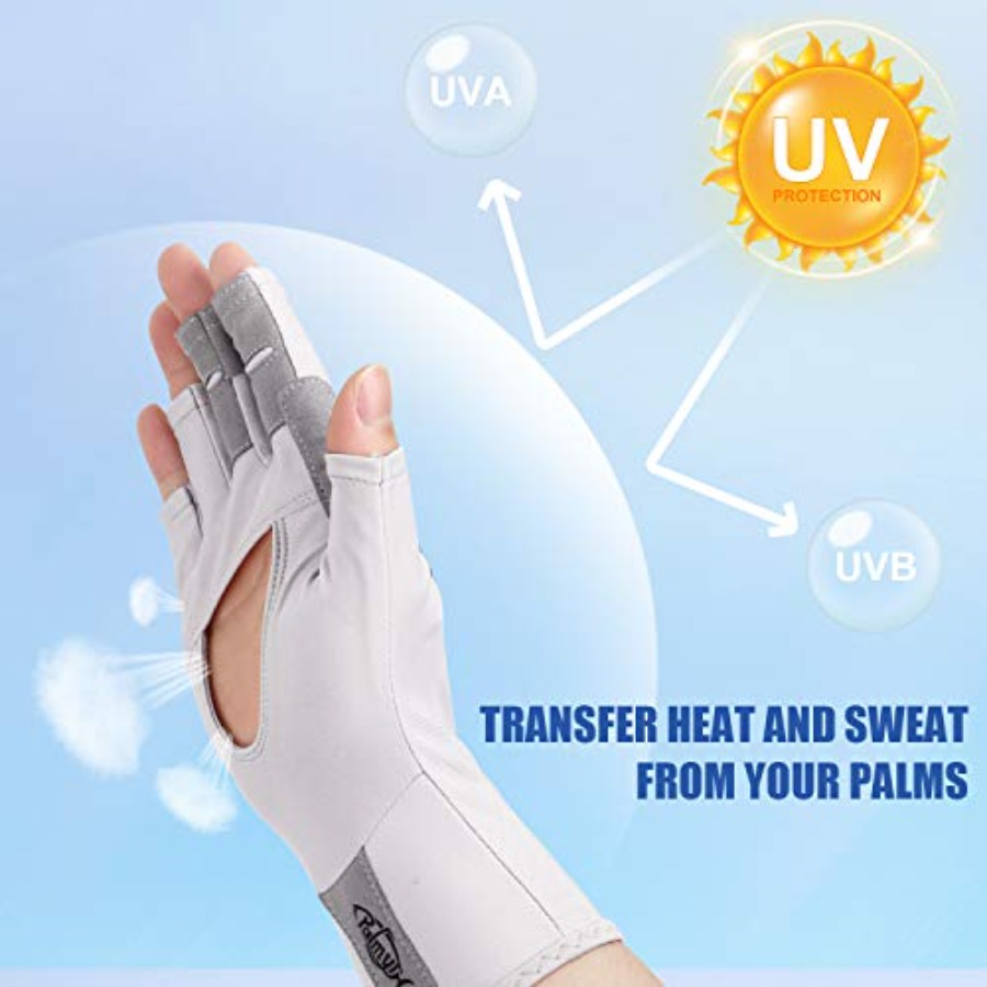 Luvas de Pesca Sem Dedos com P - Fishing Gloves avaliação e preço