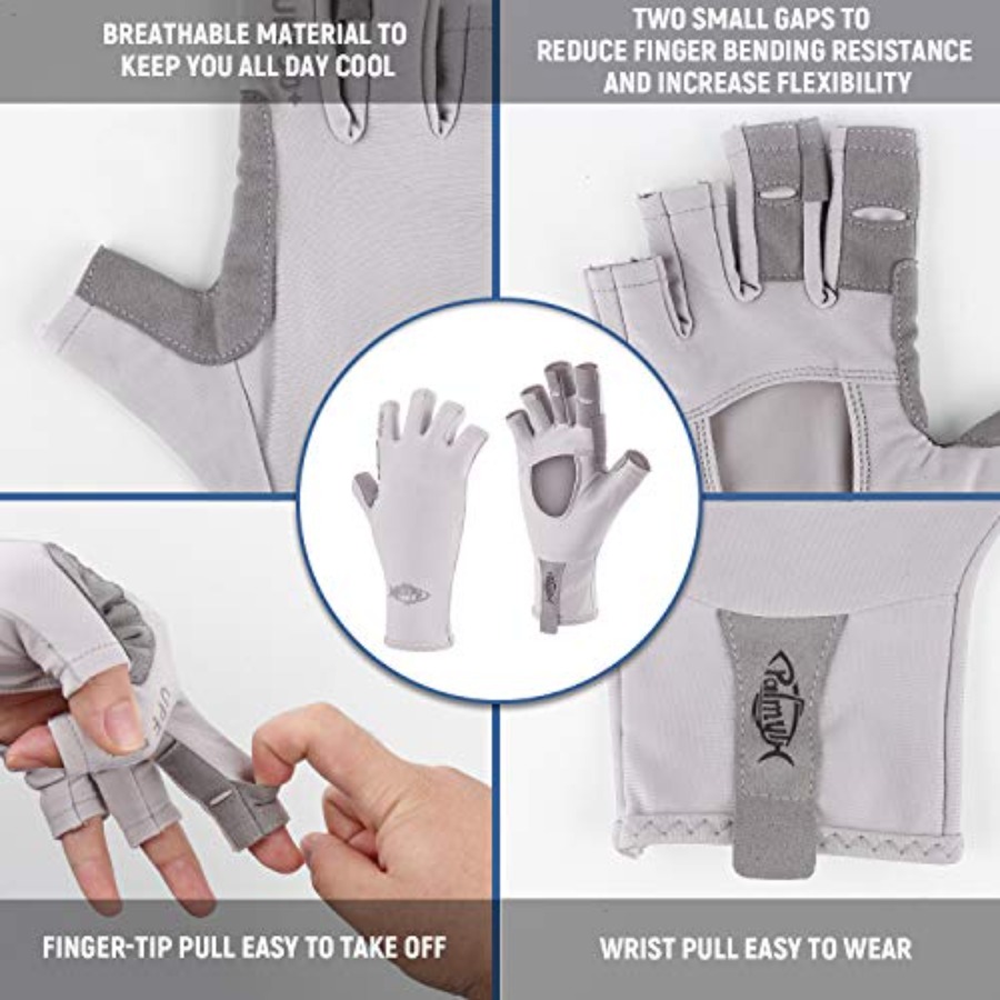 Luvas de Pesca Sem Dedos com P - Fishing Gloves avaliação e preço